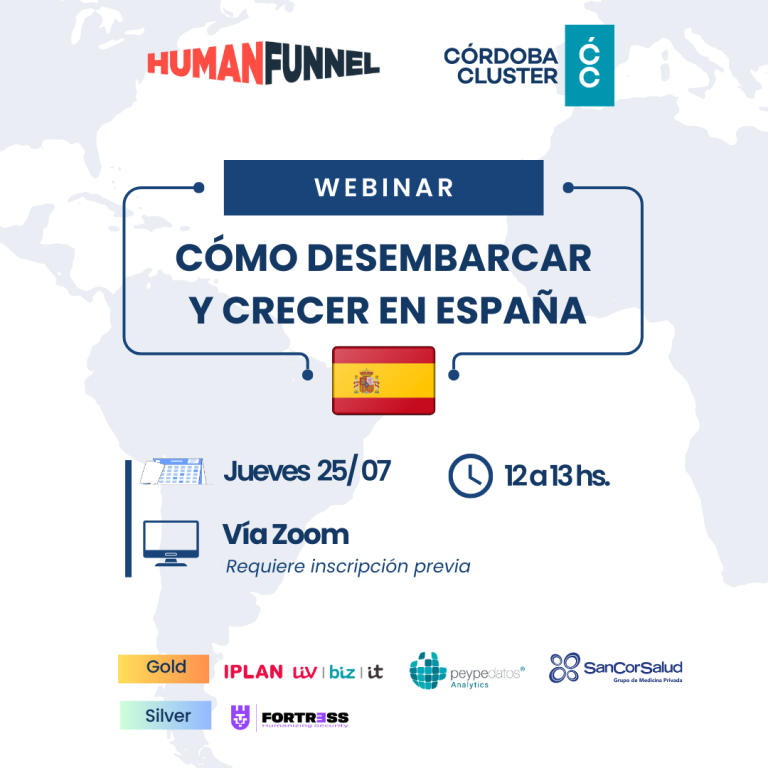 25/07 [WEBINAR]: Cómo desembarcar y crecer en España – Human Funnel