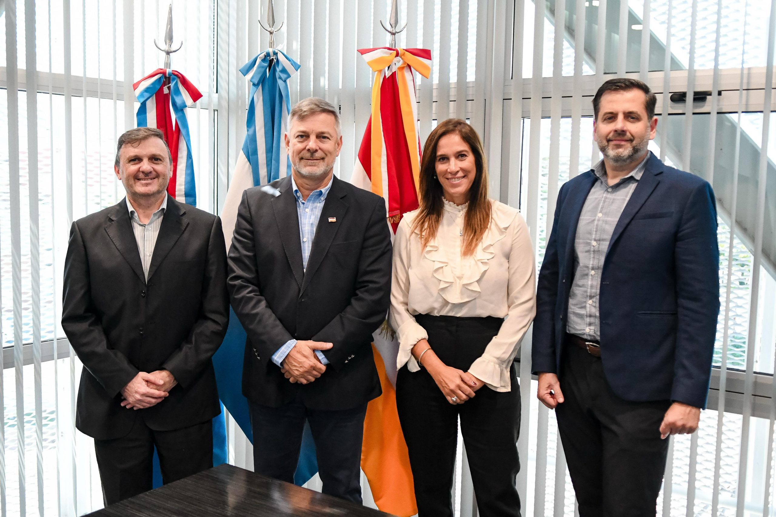 Reunión de autoridades con el Viceintendente de la ciudad