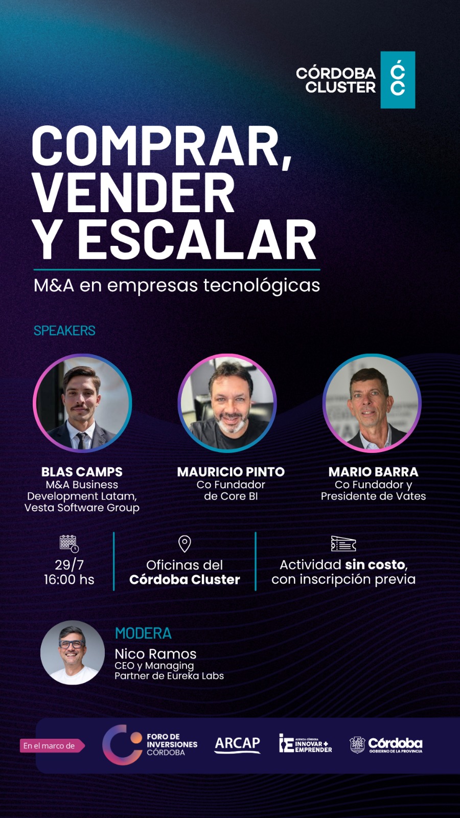 29/07¿Cómo se compra, vende y escala una empresa tech?